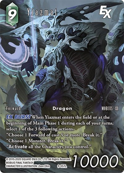 Yiazmat EX (Full Art Reprint)