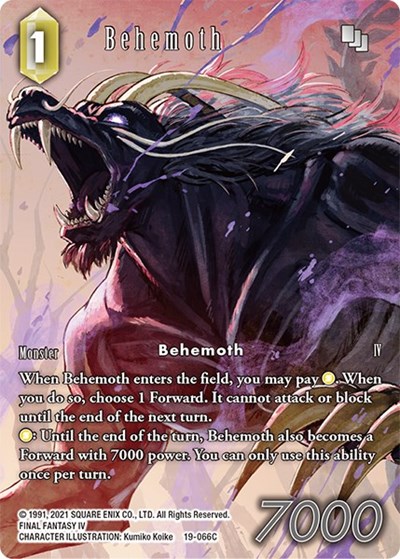 Behemoth (19-066C) (Full Art)