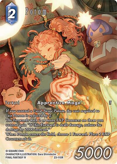 Porom (Full Art) - FF TCG card - Hidden Trials