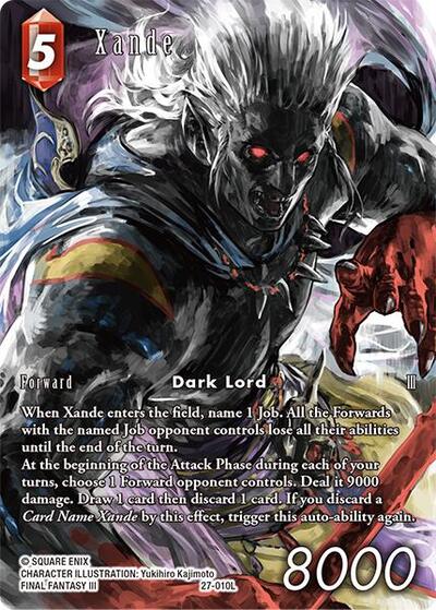 Xande (Full Art) - Journey of Discovery FF TCG spoiler