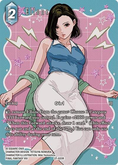 Ellone (Full Art) - Journey of Discovery FF TCG spoiler