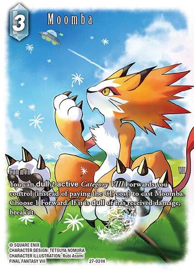 Moomba (Full Art) - Journey of Discovery FF TCG spoiler