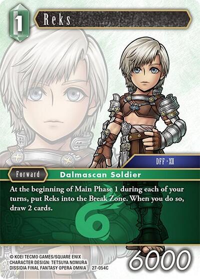 Reks - Journey of Discovery FF TCG spoiler