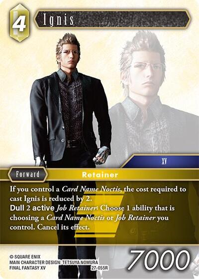 Ignis - Journey of Discovery FF TCG spoiler