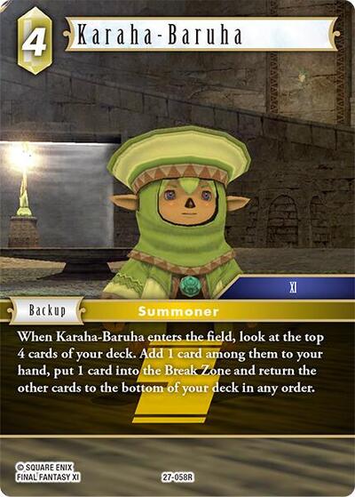 Karaha-Baruha - Journey of Discovery FF TCG spoiler