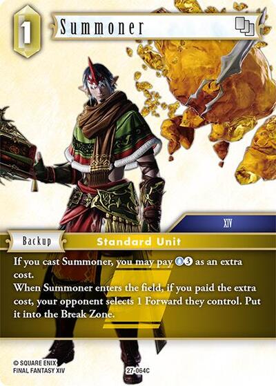 Summoner - Journey of Discovery FF TCG spoiler
