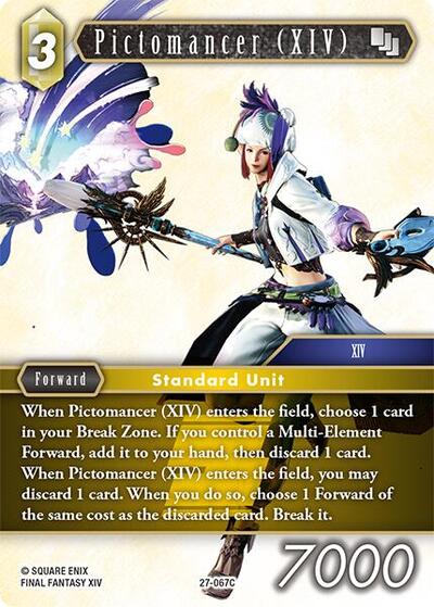 Pictomancer (XIV) - Journey of Discovery FF TCG spoiler