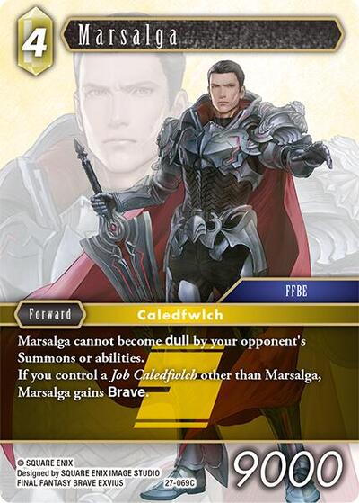 Marsalga - Journey of Discovery FF TCG spoiler