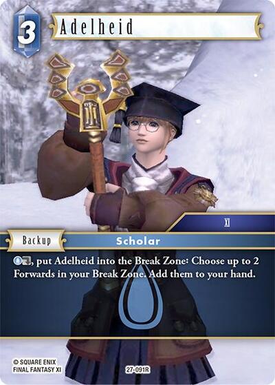 Adelheid - Journey of Discovery FF TCG spoiler