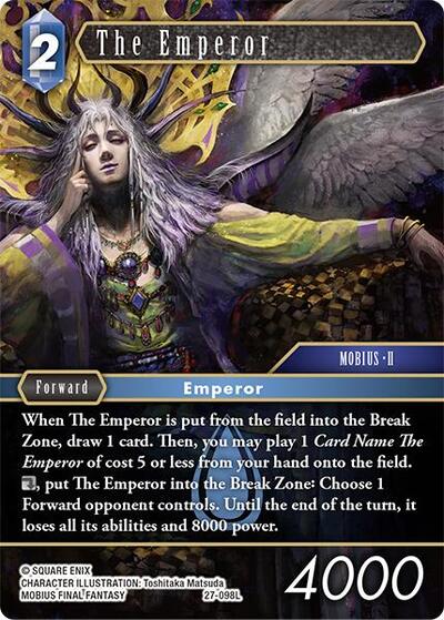 The Emperor - Journey of Discovery FF TCG spoiler