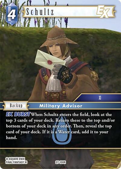 Schultz EX - Journey of Discovery FF TCG spoiler
