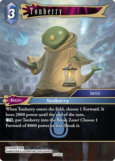 Tonberry - Journey of Discovery FF TCG spoiler