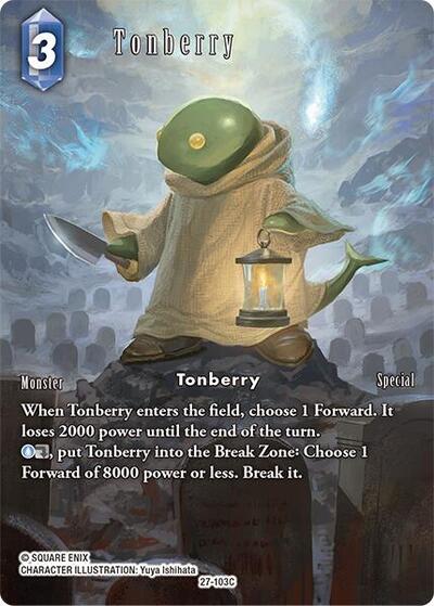 Tonberry (Full Art) - Journey of Discovery FF TCG spoiler