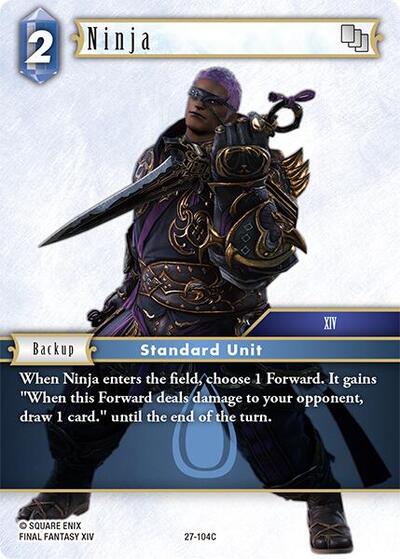 Ninja - Journey of Discovery FF TCG spoiler