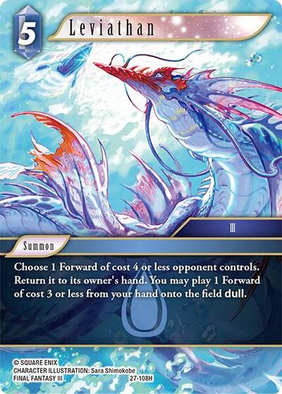 Leviathan - Journey of Discovery FF TCG spoiler
