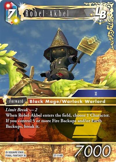 Robel-Akbel LB - Journey of Discovery FF TCG spoiler