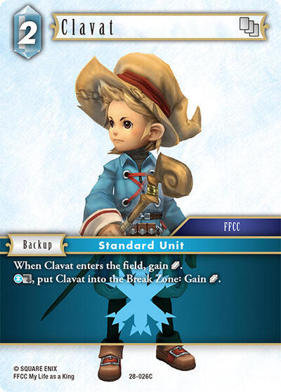 Clavat (026) - Dreamlike Oceans FF TCG spoiler