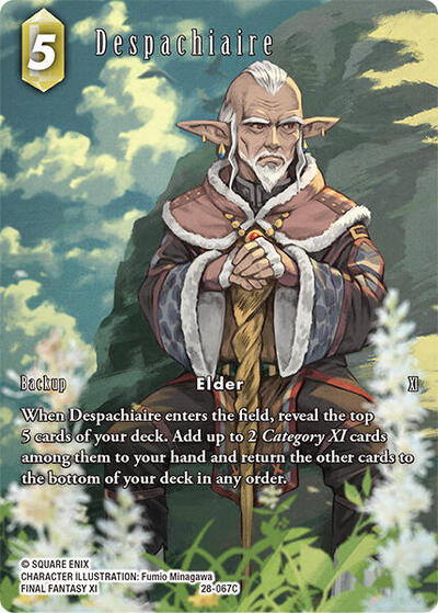 Despachiaire (Full Art) - Dreamlike Oceans FF TCG spoiler
