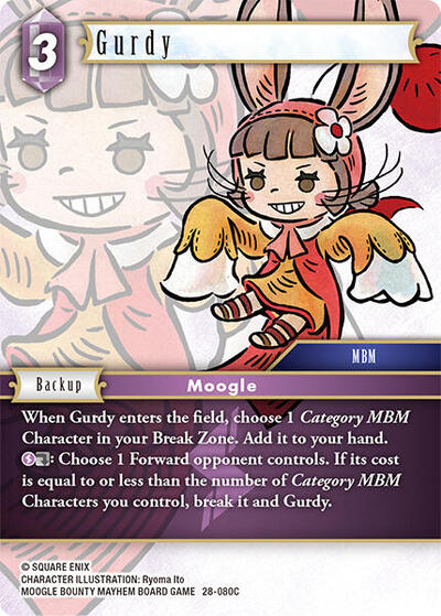Gurdy - Dreamlike Oceans FF TCG spoiler