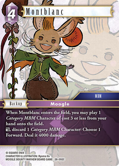 Montblanc - Dreamlike Oceans FF TCG spoiler