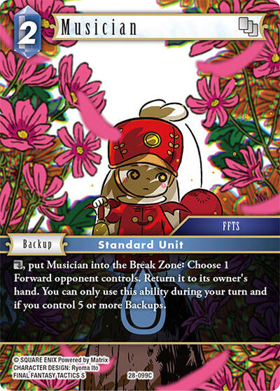Musician - Dreamlike Oceans FF TCG spoiler