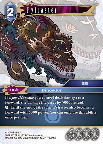 Pylraster - Dreamlike Oceans FF TCG spoiler