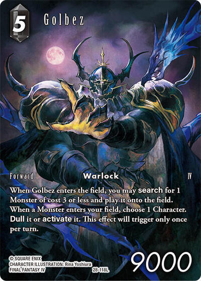 Golbez (Full Art) - Dreamlike Oceans FF TCG spoiler