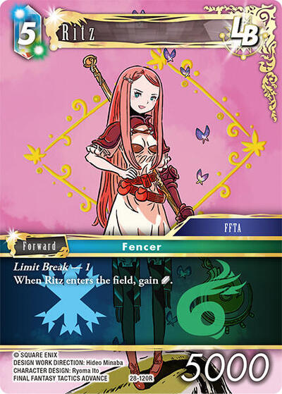 Ritz - Dreamlike Oceans FF TCG spoiler
