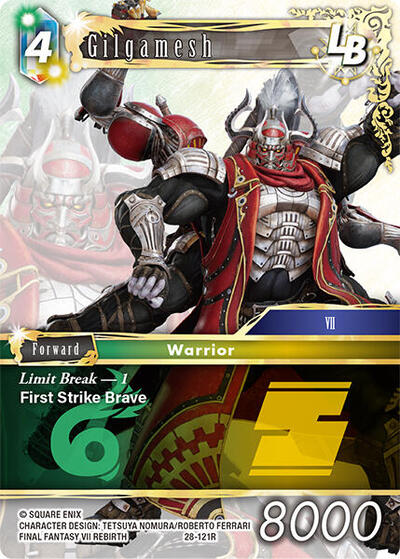 Gilgamesh - Dreamlike Oceans FF TCG spoiler