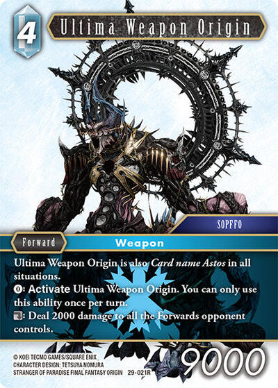 Ultima Weapon Origin