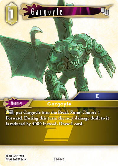 Gargoyle - Blissful Eternity FF TCG spoiler
