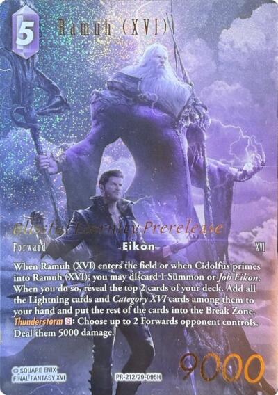 Ramuh (XVI) (Prerelease)