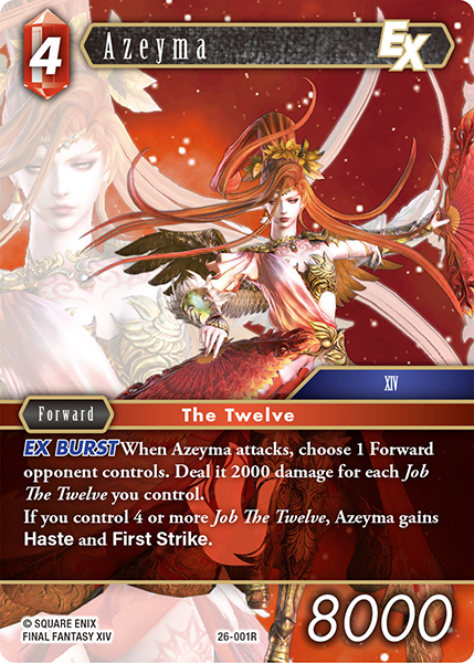 Azeyma - Gunslinger in the Abyss FF TCG spoiler