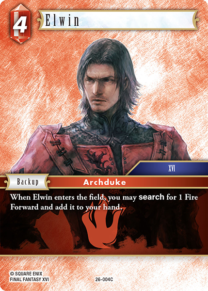 Elwin - Gunslinger in the Abyss FF TCG spoiler