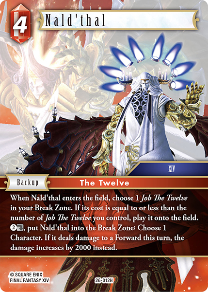 Nald'thal - Gunslinger in the Abyss FF TCG spoiler