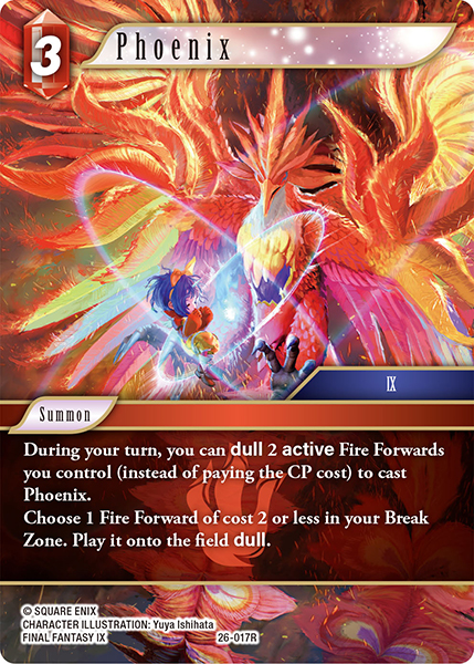 Phoenix - Gunslinger in the Abyss FF TCG spoiler