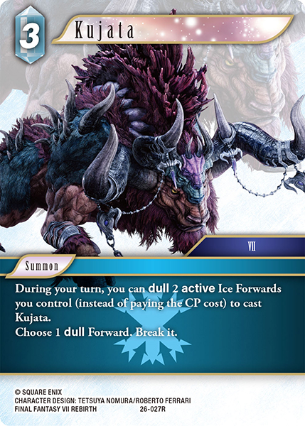 Kujata - Gunslinger in the Abyss FF TCG spoiler