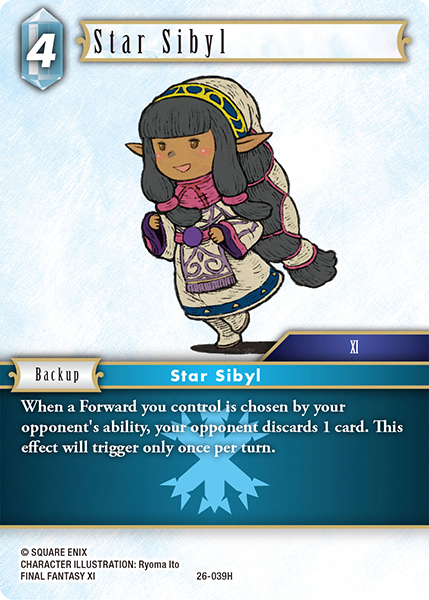 Star Sibyl - Gunslinger in the Abyss FF TCG spoiler