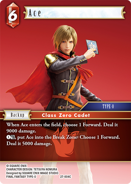 Ace - Journey of Discovery FF TCG spoiler
