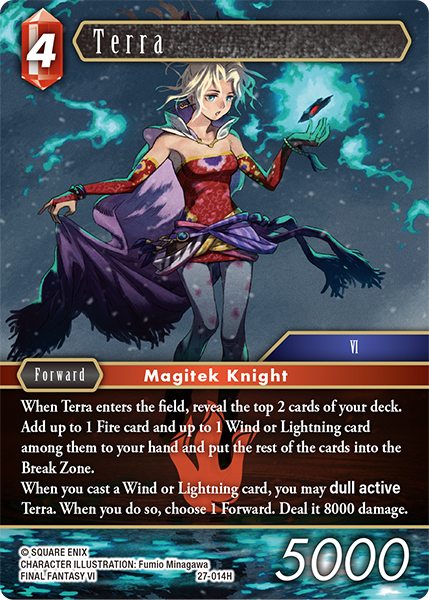 Terra - Journey of Discovery FF TCG spoiler