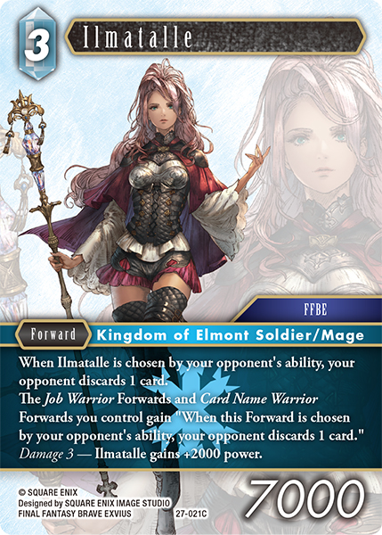 Ilmatalle - Journey of Discovery FF TCG spoiler