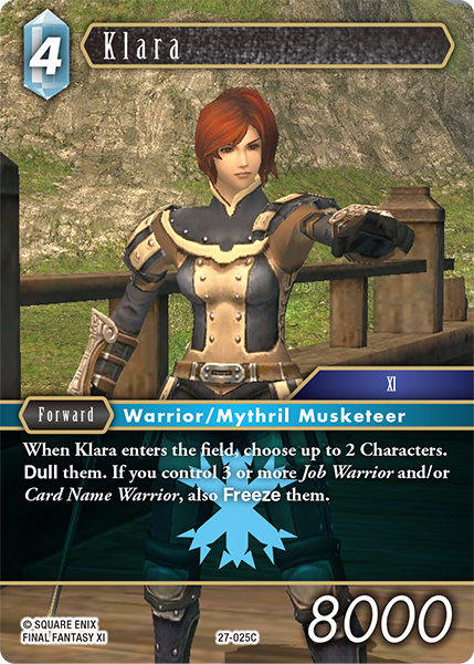 Klara - Journey of Discovery FF TCG spoiler