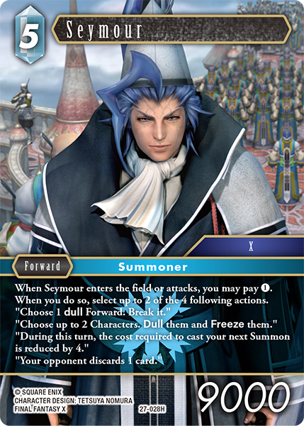 Seymour - Journey of Discovery FF TCG spoiler