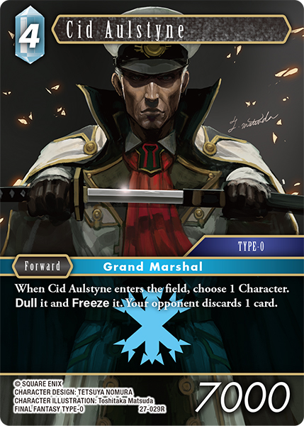 Cid Aulstyne - Journey of Discovery FF TCG spoiler