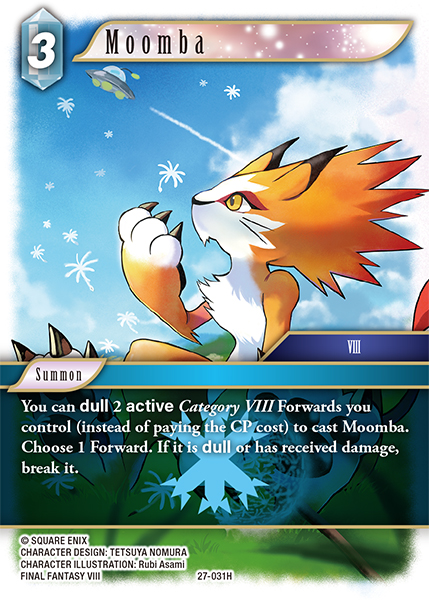 Moomba - Journey of Discovery FF TCG spoiler