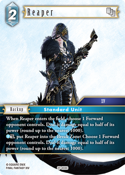 Reaper - Journey of Discovery FF TCG spoiler