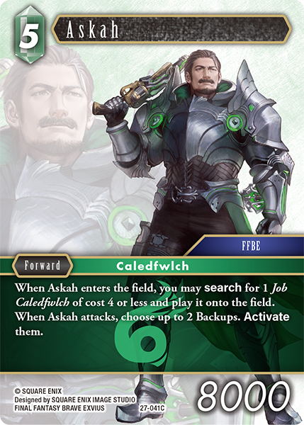 Askah - Journey of Discovery FF TCG spoiler