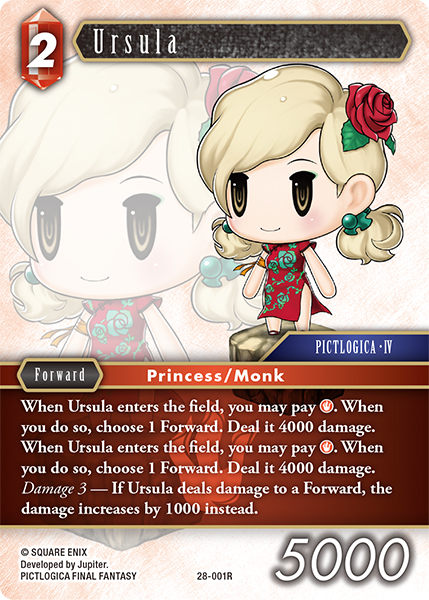 Ursula - Dreamlike Oceans FF TCG spoiler
