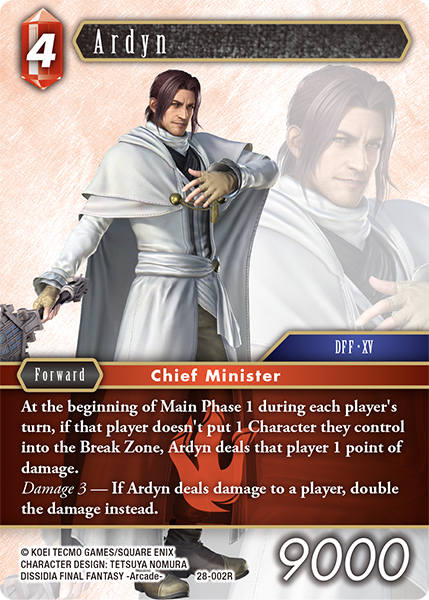 Ardyn - Dreamlike Oceans FF TCG spoiler