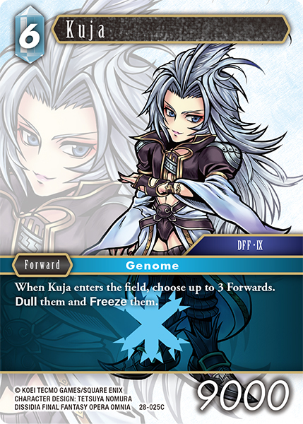 Kuja - Dreamlike Oceans FF TCG spoiler